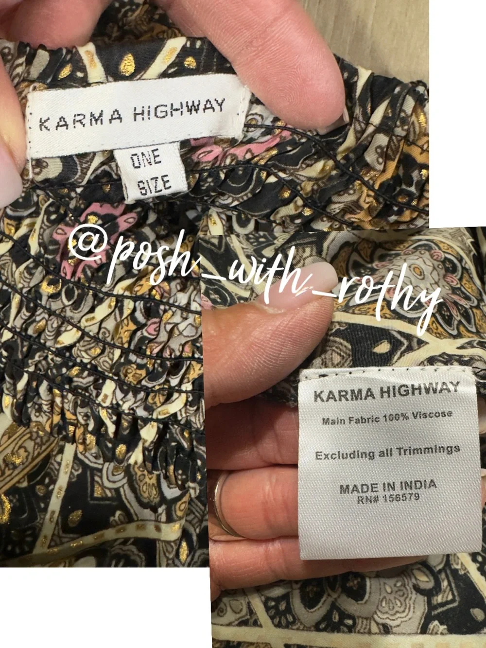 Karma Highway Wide Leg Breezy Palazzo Pants